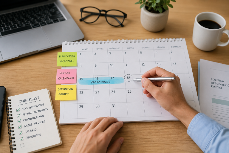 Vacaciones de los trabajadores: qué debe revisar la empresa antes de cerrar el calendario